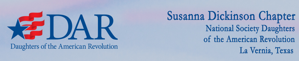 Susanna Dickinson Chapter Banner